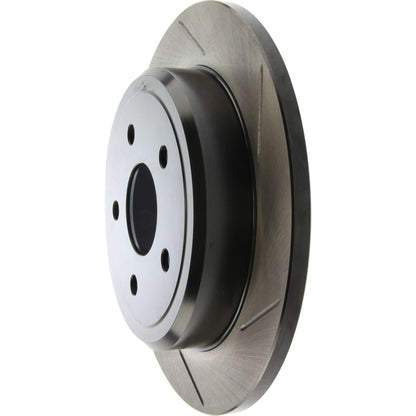 StopTech 05-10 Jeep Grand Cherokee Cryo Slotted Rear Left Sport Brake Rotor 126.58002CSL