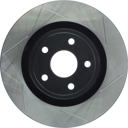 StopTech 06-10 Jeep Grand Cherokee Cryo Sport Slotted Front Left Rotor 126.58003CSL