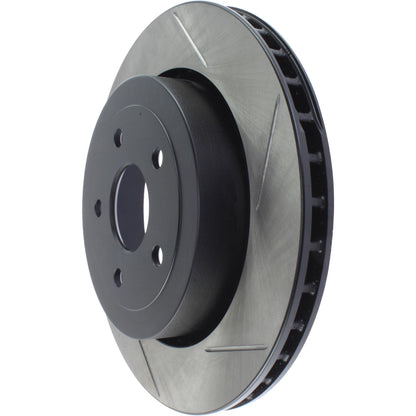 StopTech Sport Slotted Brake Rotor; Rear Left
