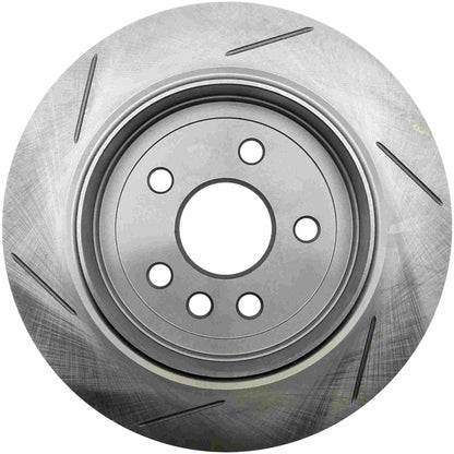 StopTech Slotted Sport Brake Rotor 11-17 Jeep Grand Cherokee (Excludes SRT8) 126.58007SL