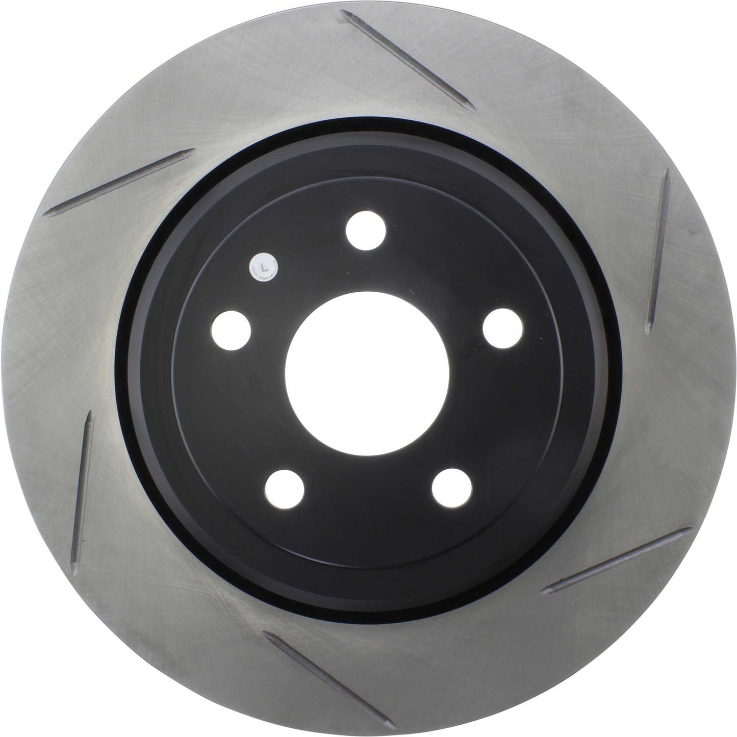 StopTech Sport Slotted Brake Rotor; Rear Left