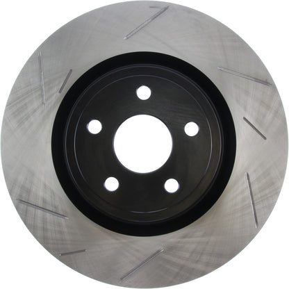 StopTech Sport Slotted Brake Rotor; Front Right
