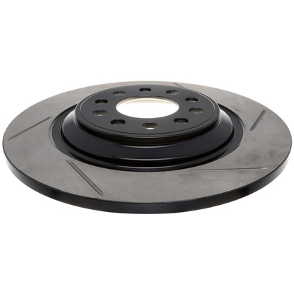 StopTech Sport Slotted Brake Rotor; Rear Left