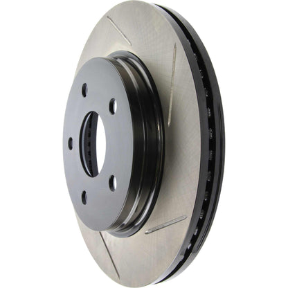 StopTech Sport Slotted Brake Rotor; Front Left