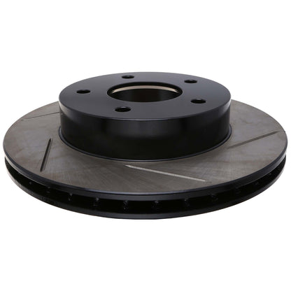 StopTech Sport Slotted Brake Rotor; Rear Left