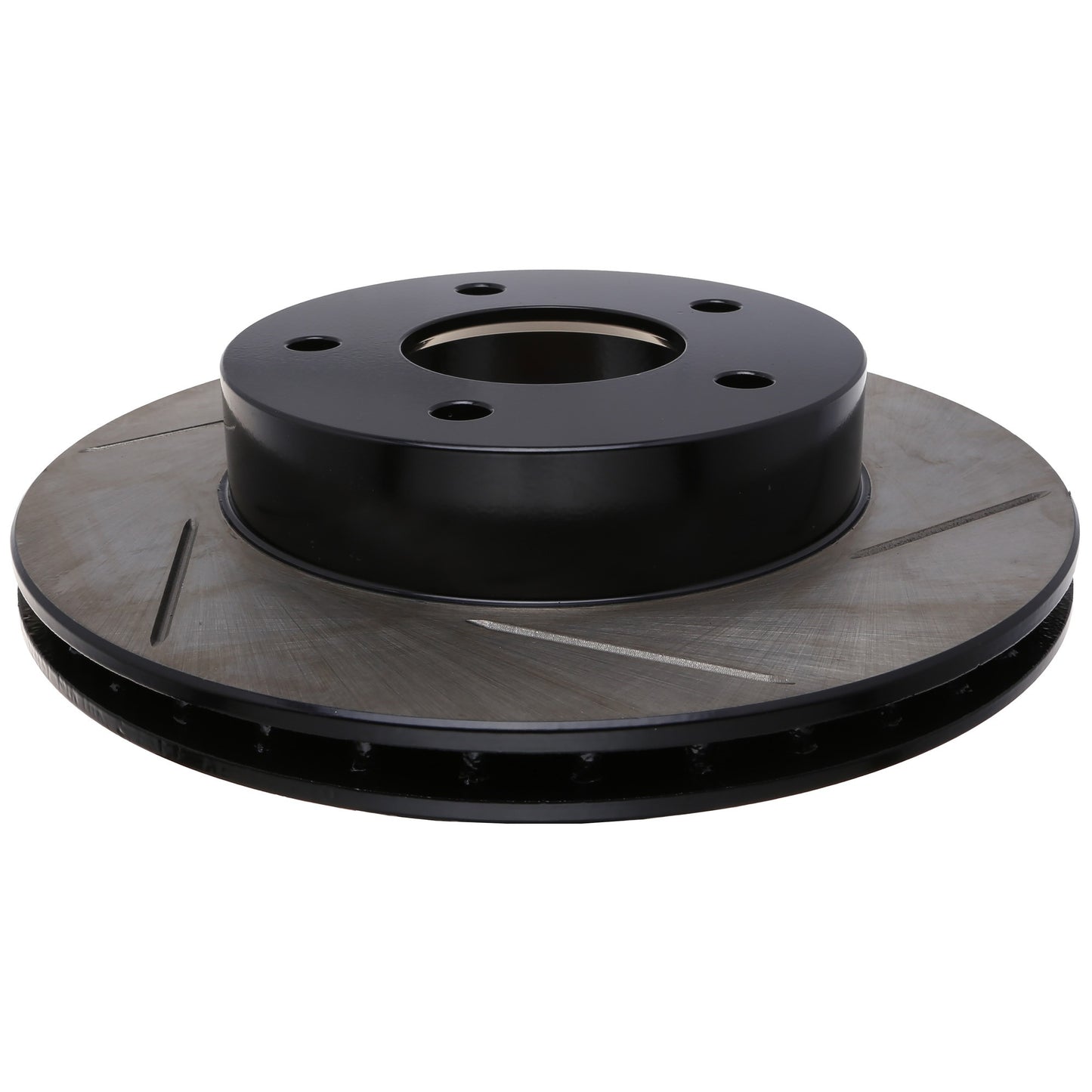 StopTech Sport Slotted Brake Rotor; Rear Left