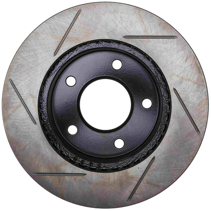 StopTech Sport Slotted Brake Rotor; Rear Left