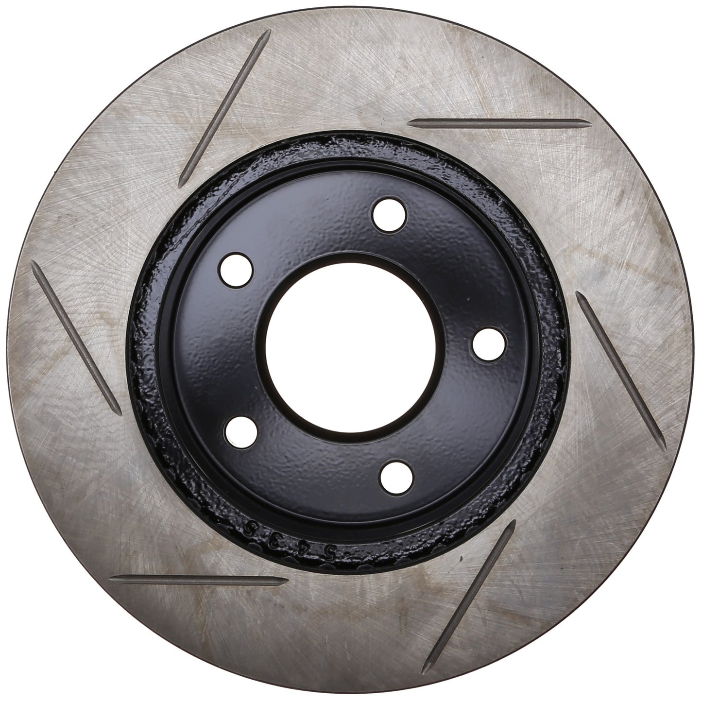 StopTech Sport Slotted Brake Rotor; Rear Left