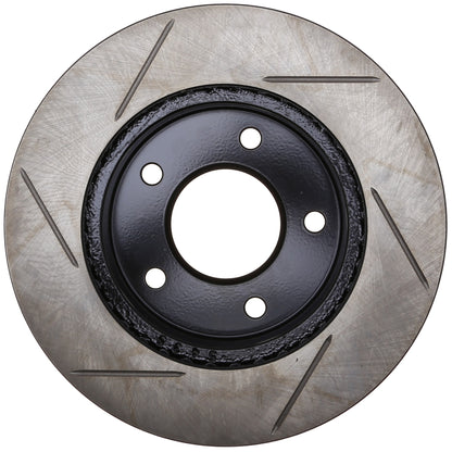 StopTech Sport Slotted Brake Rotor; Rear Left