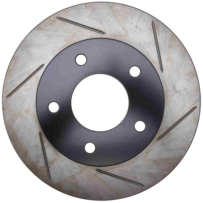 StopTech Sport Slotted Brake Rotor; Rear Left