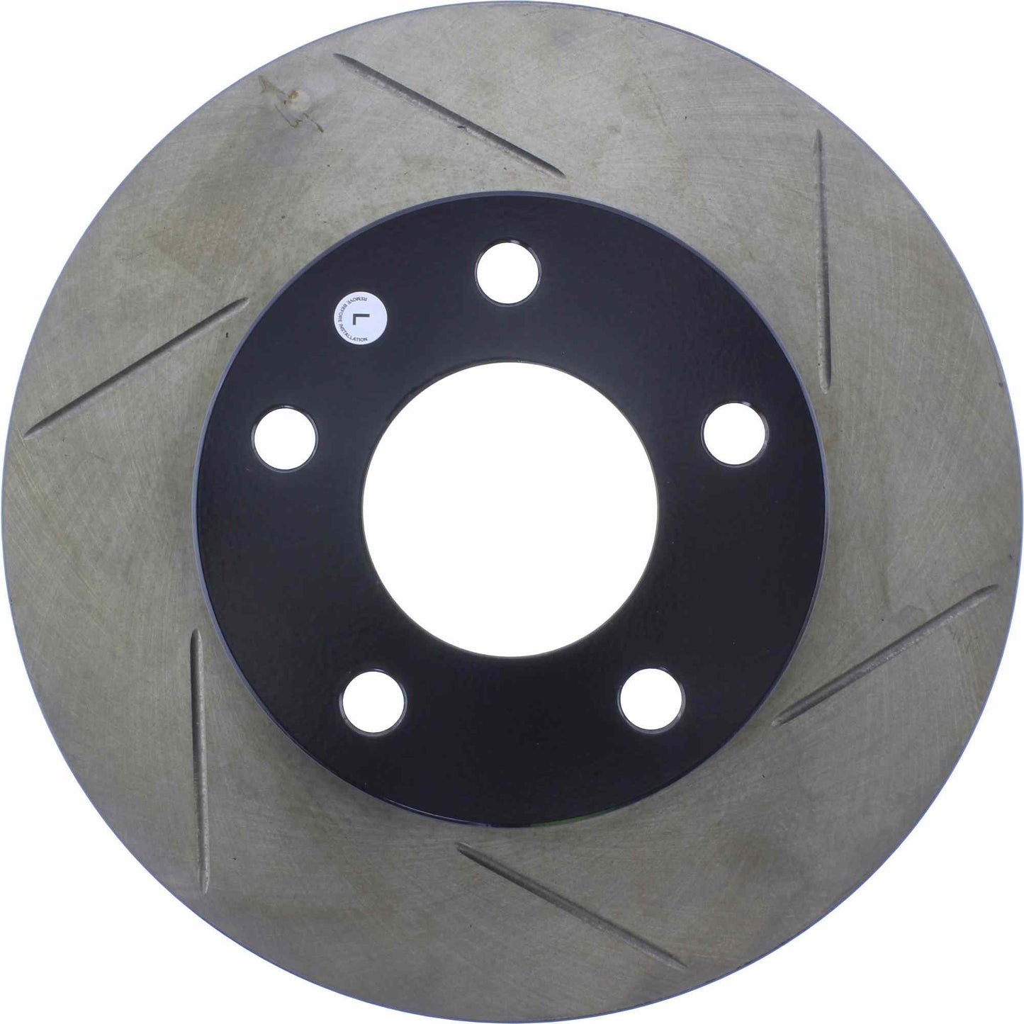 StopTech Sport Slotted Brake Rotor; Rear Left