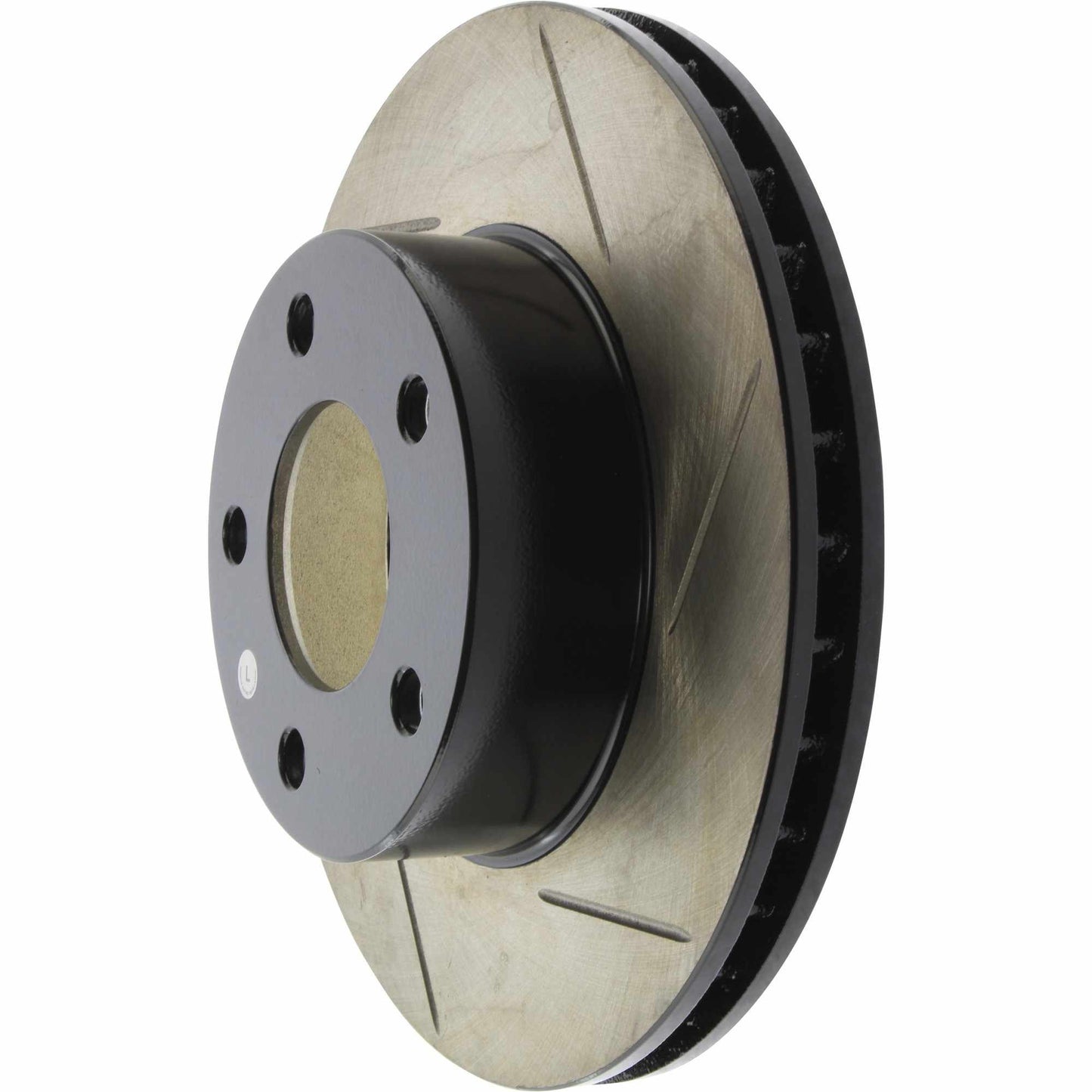 StopTech Sport Slotted Brake Rotor; Rear Left