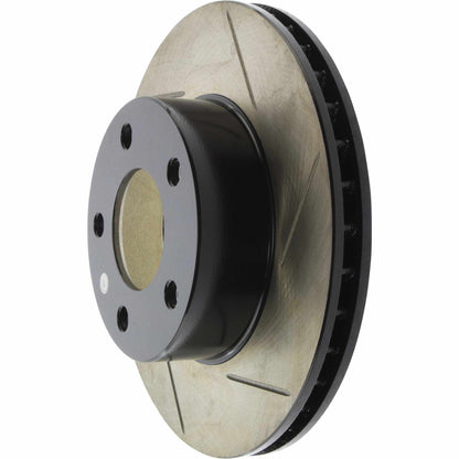 StopTech Sport Slotted Brake Rotor; Rear Left