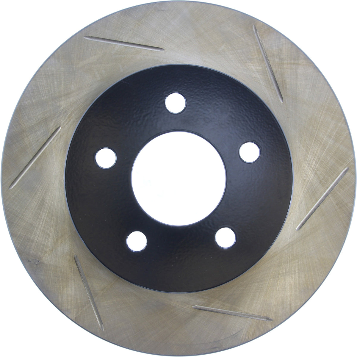 StopTech Sport Slotted Brake Rotor; Rear Left