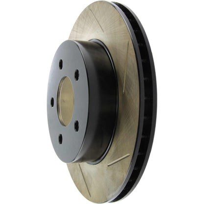 StopTech Sport Slotted Brake Rotor; Rear Left
