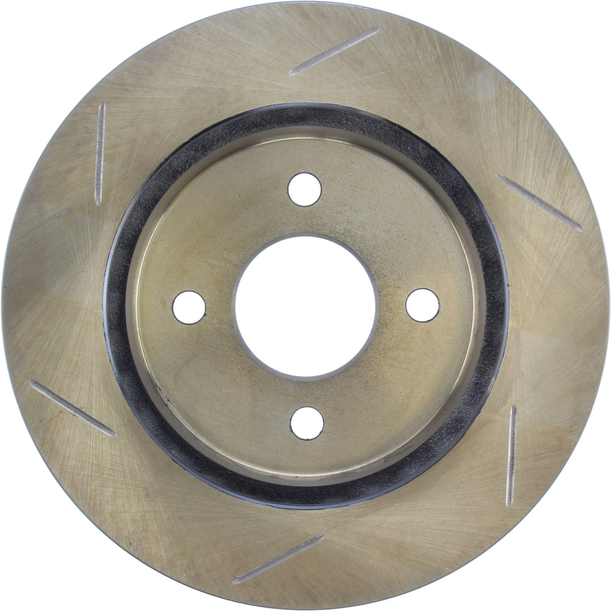 StopTech Sport Slotted Brake Rotor; Rear Left