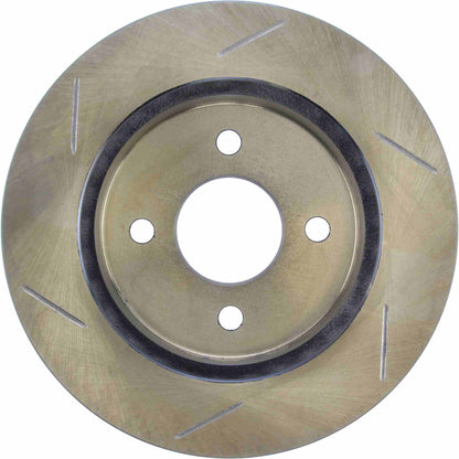 StopTech Sport Slotted Brake Rotor; Rear Left