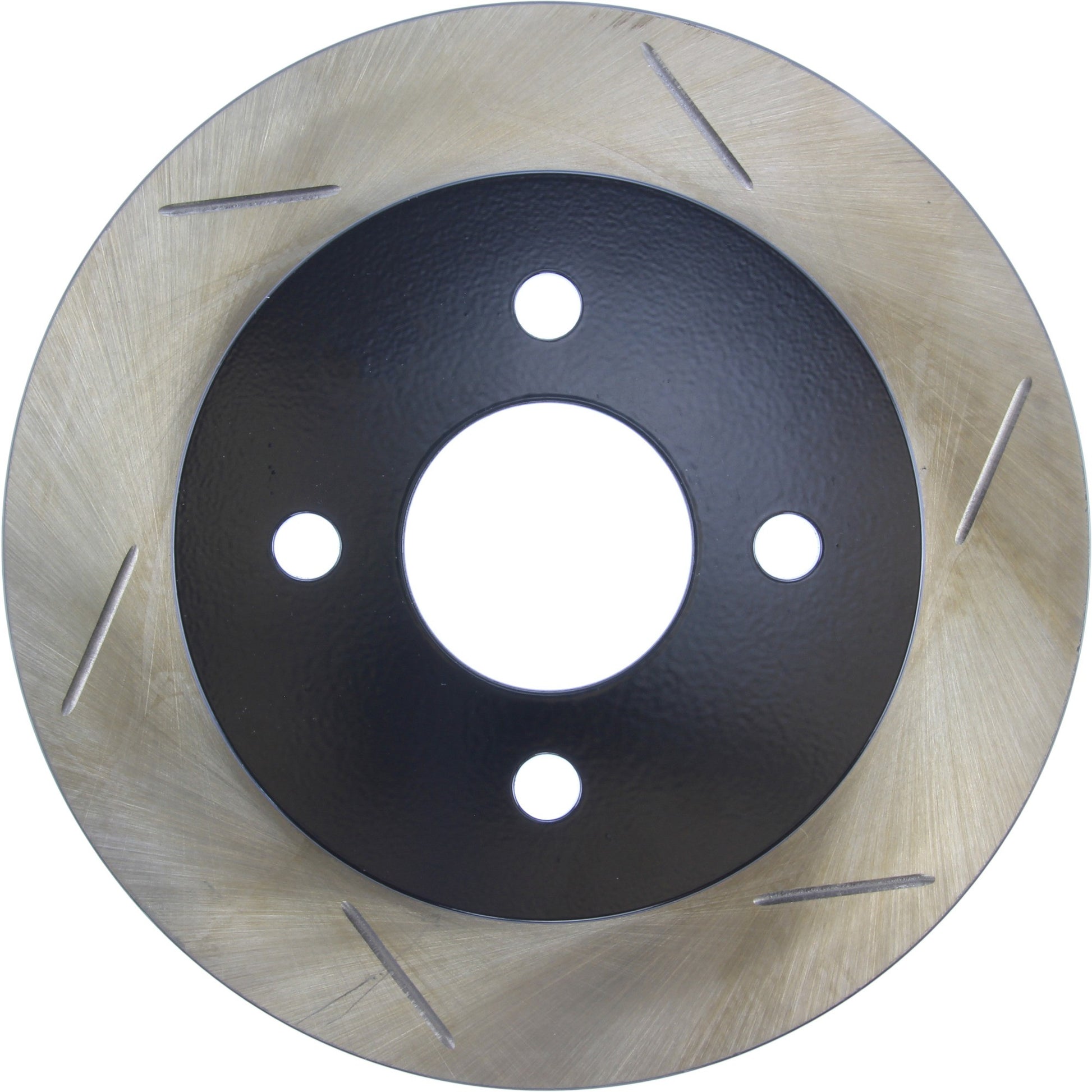 StopTech Sport Slotted Brake Rotor; Rear Left