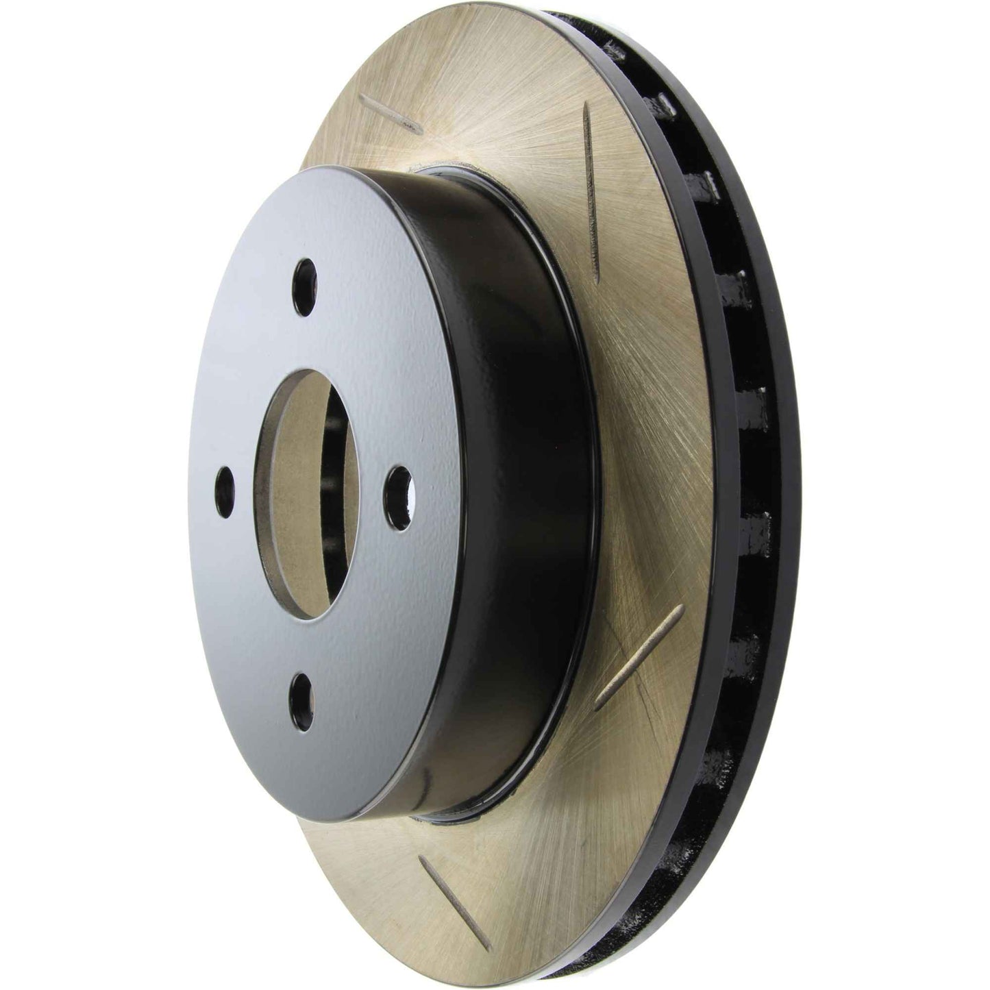 StopTech Sport Slotted Brake Rotor; Rear Left
