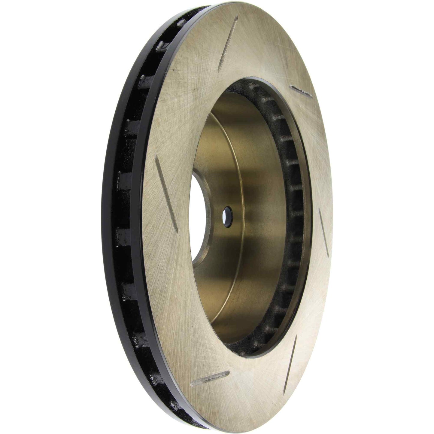StopTech Sport Slotted Brake Rotor; Rear Left