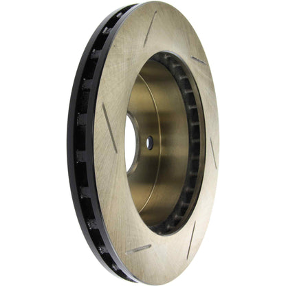 StopTech Sport Slotted Brake Rotor; Rear Left