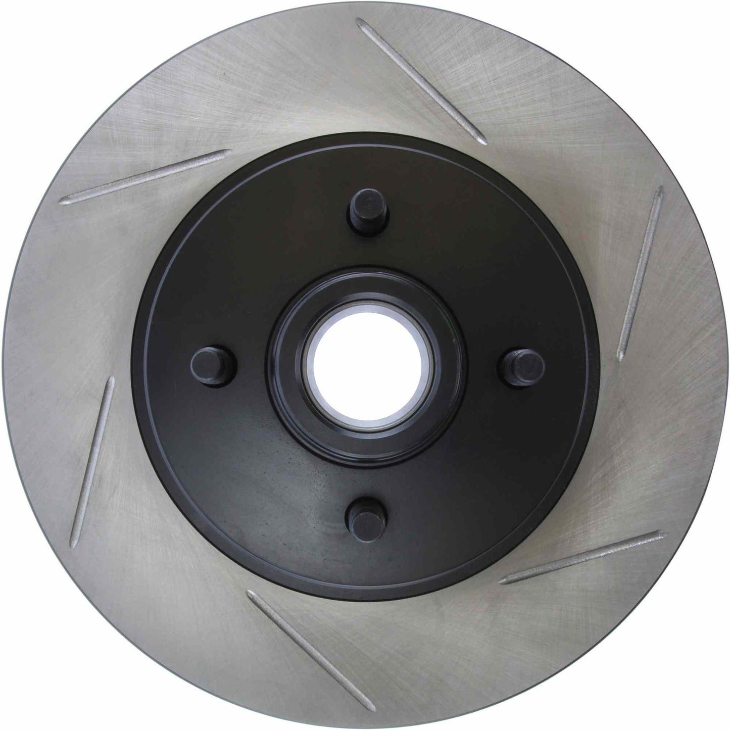 StopTech Power Slot 90-93 Ford Mustang 8cy (Exc Cobra Rear Disc) Front Left Slotted Cryo Rotor 126.61026CSL