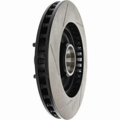 StopTech Power Slot 90-93 Ford Mustang 8cy (Exc Cobra Rear Disc) Front Left Slotted Cryo Rotor 126.61026CSL