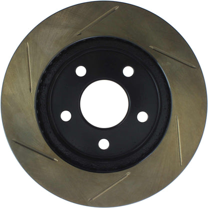 StopTech Sport Slotted Brake Rotor; Rear Left