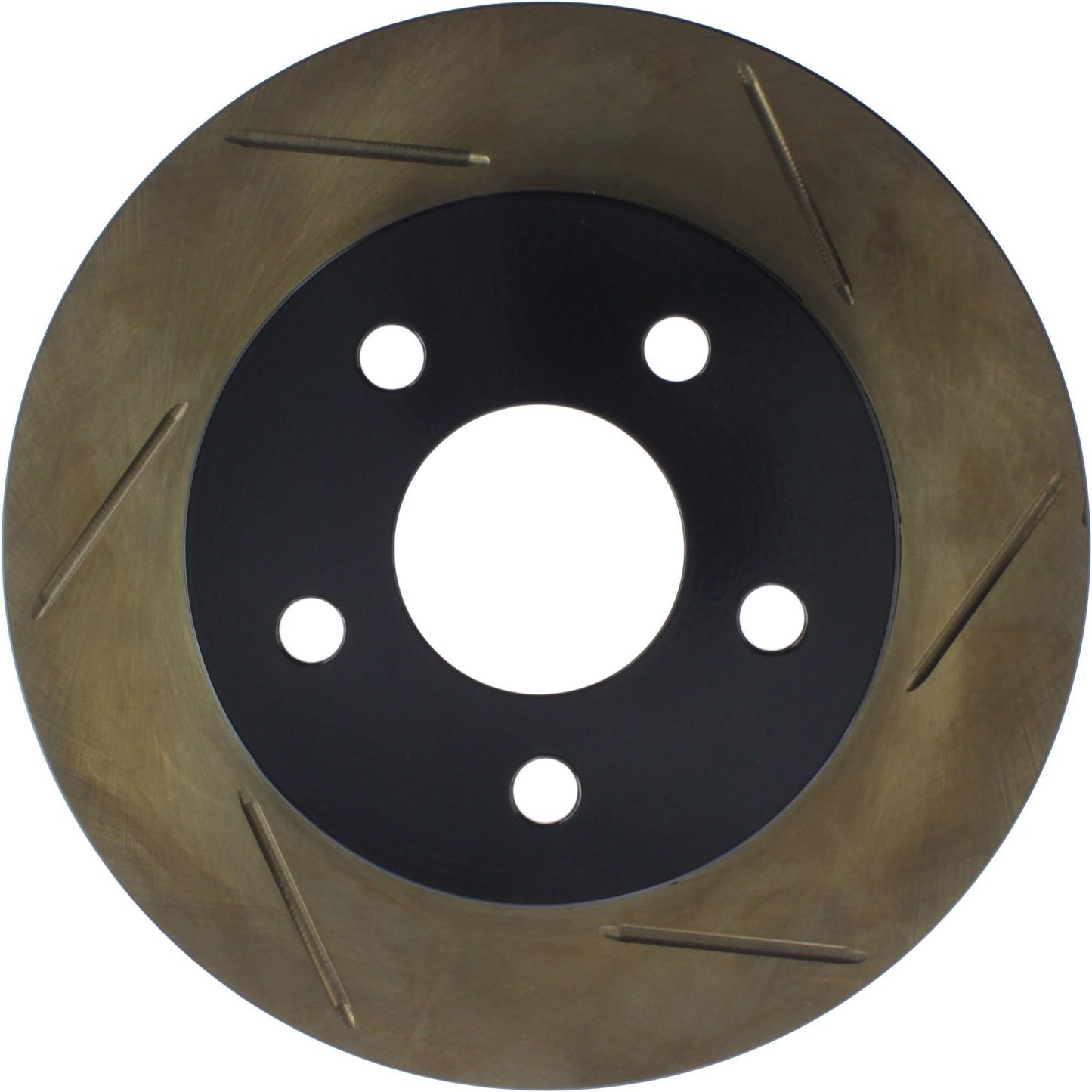 StopTech Sport Slotted Brake Rotor; Rear Left