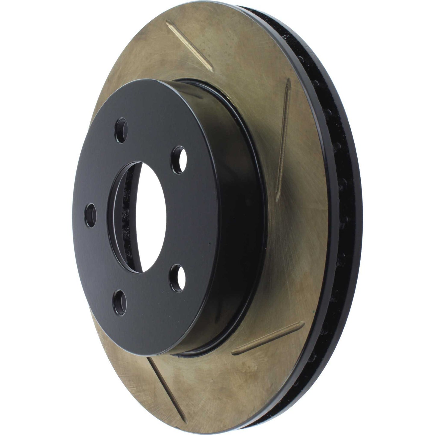 StopTech Sport Slotted Brake Rotor; Rear Left