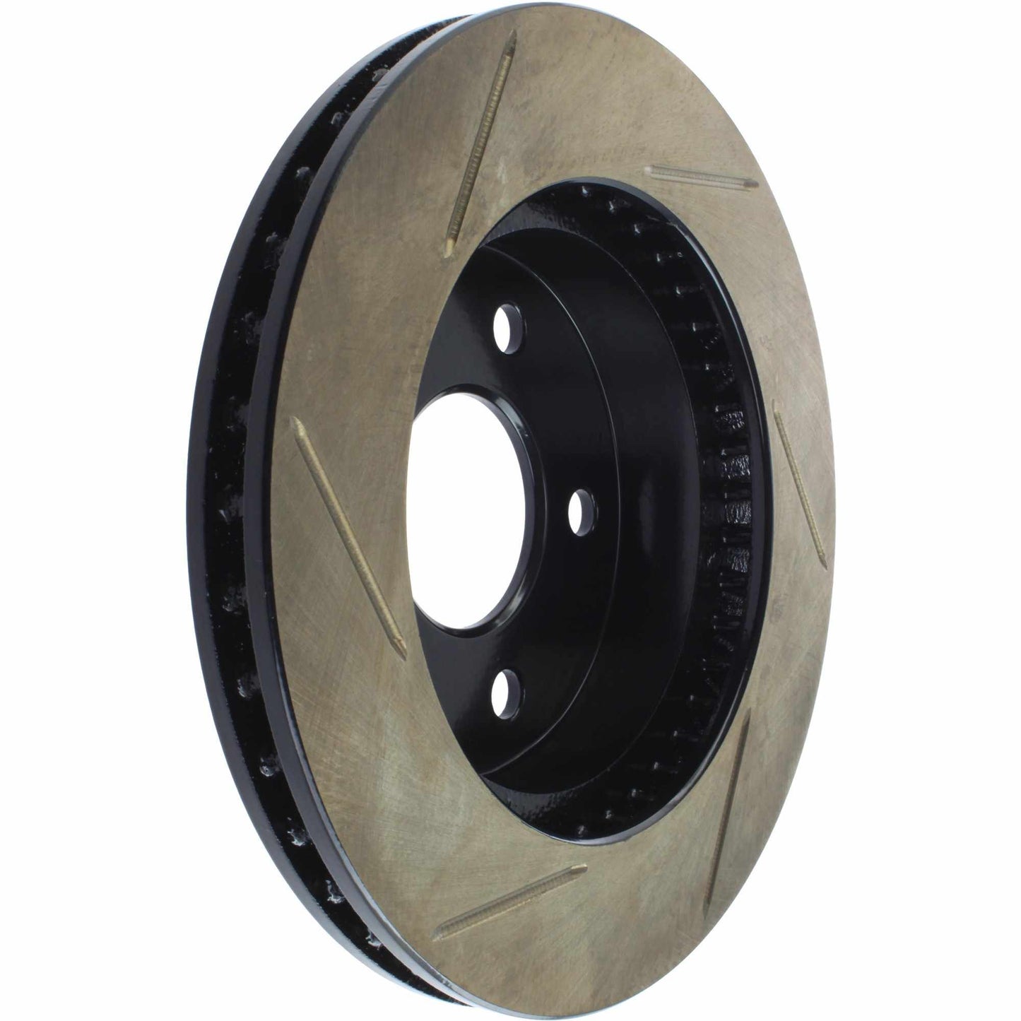 StopTech Sport Slotted Brake Rotor; Rear Left