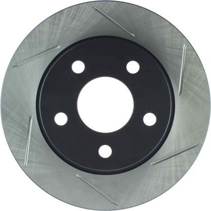 StopTech Sport Slotted Brake Rotor; Rear Left