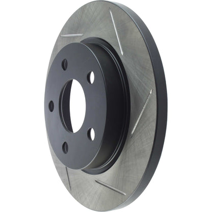 StopTech Sport Slotted Brake Rotor; Rear Left