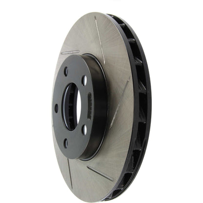 StopTech Power Slot 94-02 Mustang (Excl Cobra) / 03-04 Mustang Base/GT Front Left Slotted Rotor 126.61041SL