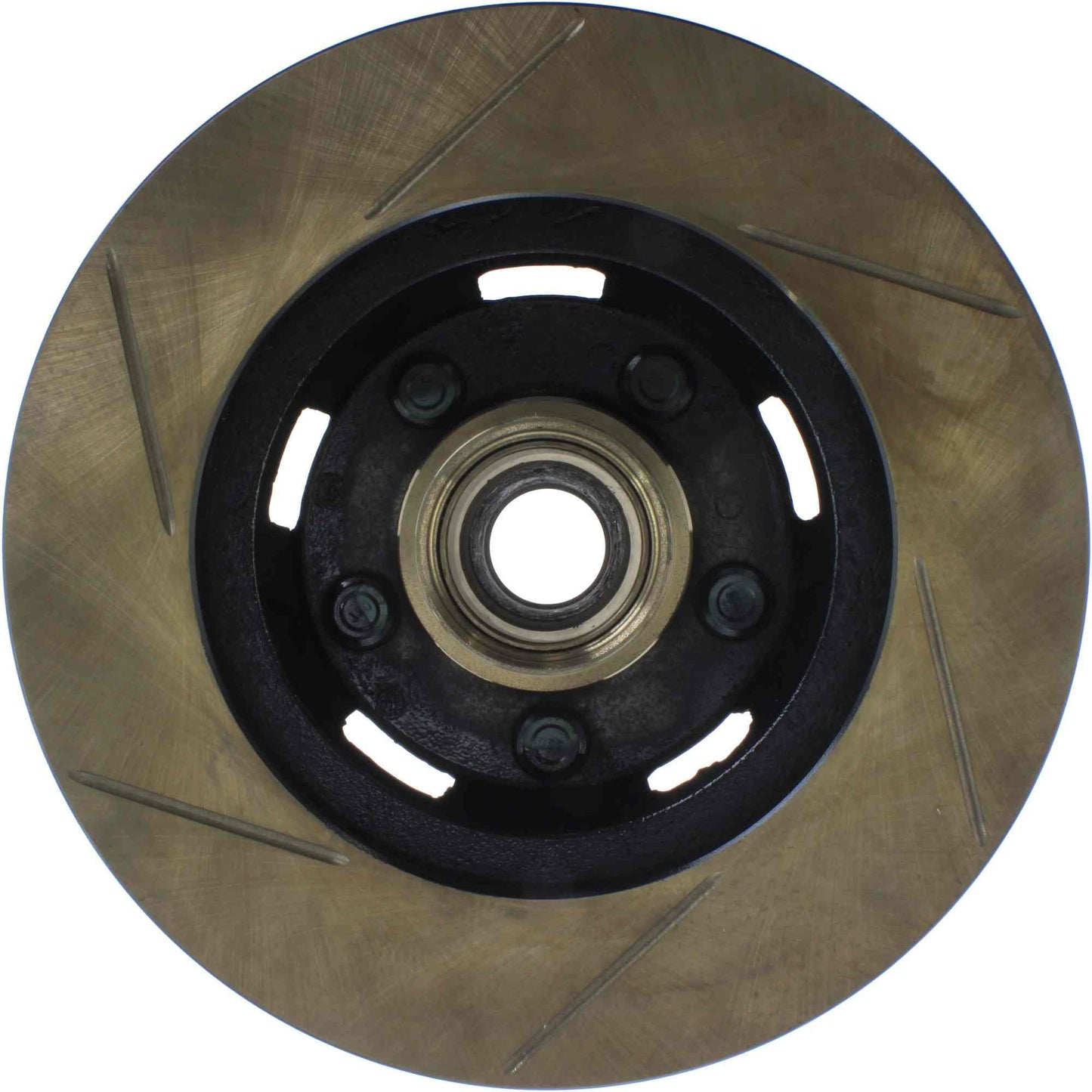 StopTech 64-67 Ford Mustang Cryo Slotted Front Left Sport Brake Rotor 126.61053CSL
