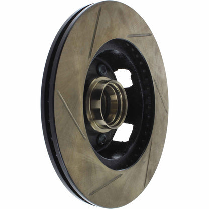 StopTech 64-67 Ford Mustang Cryo Slotted Front Left Sport Brake Rotor 126.61053CSL