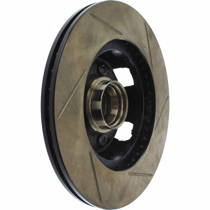 StopTech 64-67 Ford Mustang Cryo Slotted Front Right Sport Brake Rotor 126.61053CSR