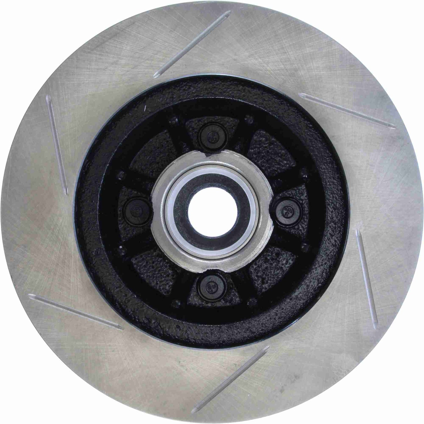 StopTech Power Slot 1993 Ford Mustang SVT Cobra/ SVT Cobra R Front Left Slotted Cryo Rotor 126.61054CSL
