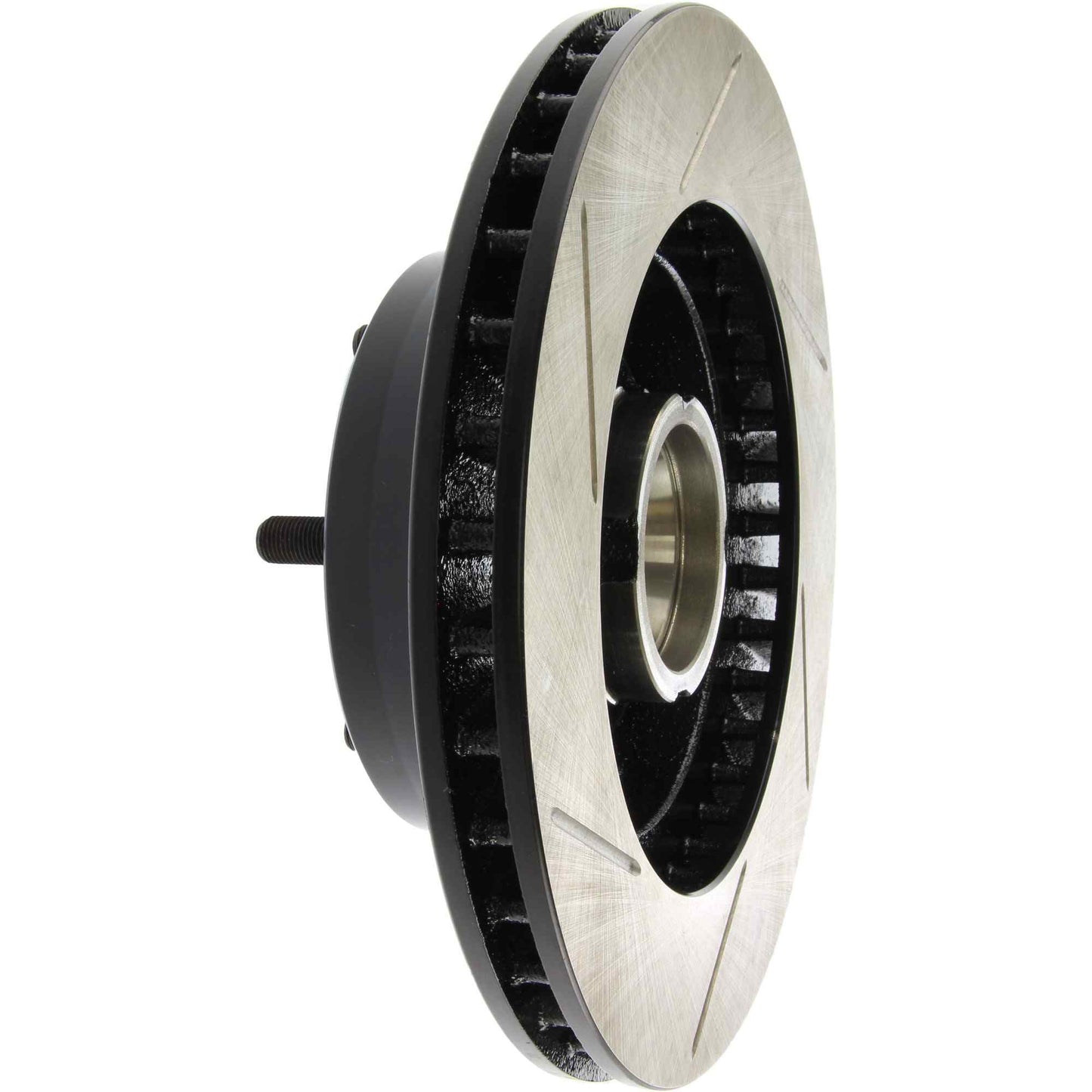 StopTech Power Slot 1993 Ford Mustang SVT Cobra/ SVT Cobra R Front Left Slotted Cryo Rotor 126.61054CSL