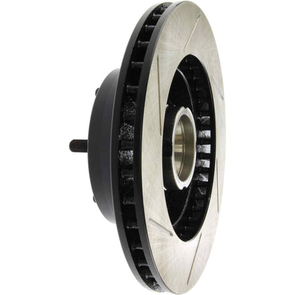 StopTech Power Slot 1993 Ford Mustang SVT Cobra/ SVT Cobra R Front Left Slotted Cryo Rotor 126.61054CSL