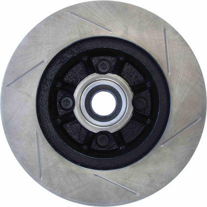 StopTech Power Slot 1993 Ford Mustang SVT Cobra/ SVT Cobra R Front Right Slotted Cryo Rotor 126.61054CSR
