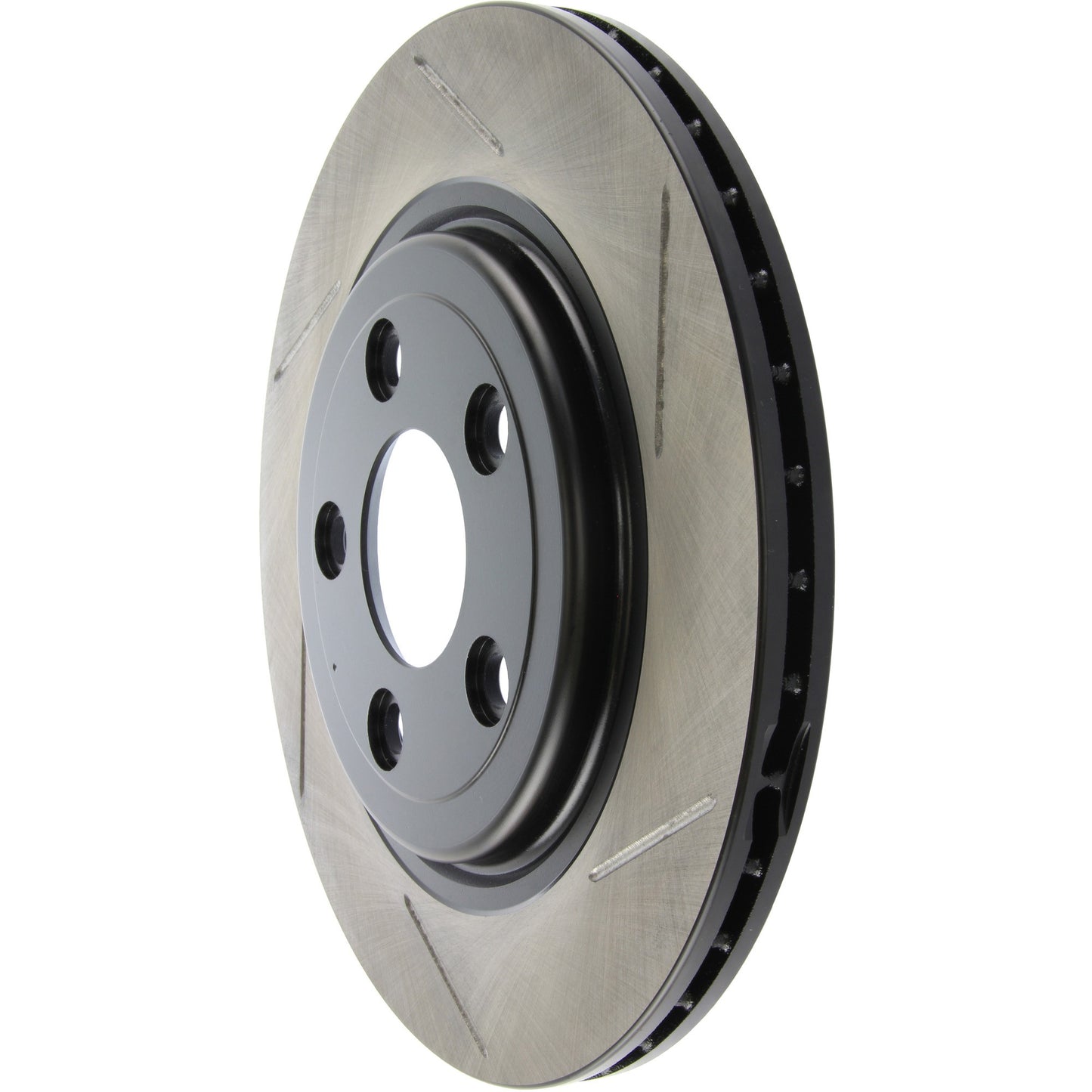 StopTech Sport Slotted Brake Rotor; Rear Left