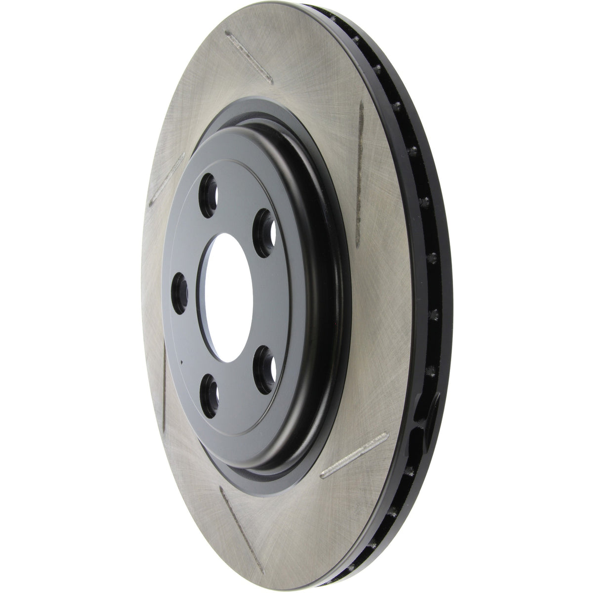 StopTech Sport Slotted Brake Rotor; Rear Left