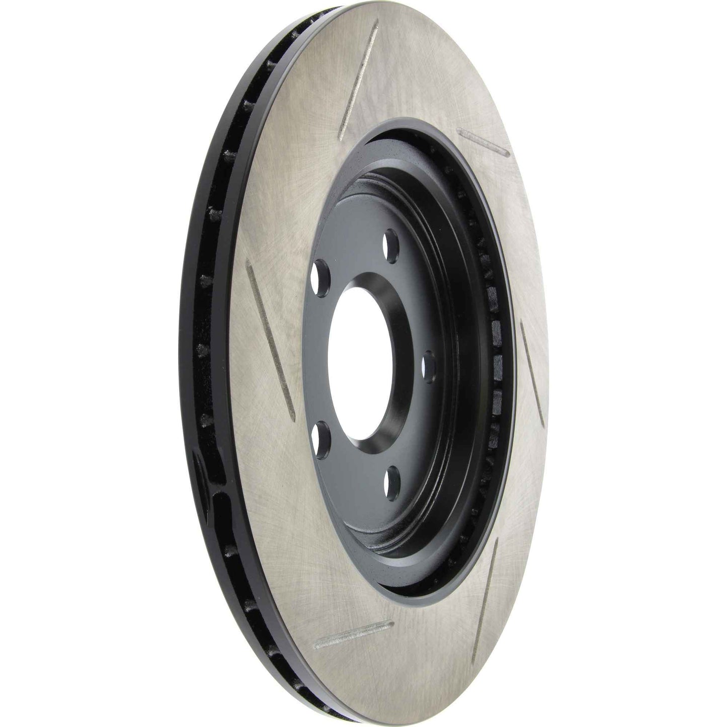 StopTech Sport Slotted Brake Rotor; Rear Left