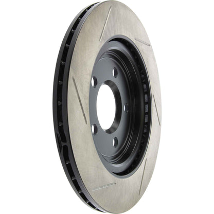 StopTech Sport Slotted Brake Rotor; Rear Left