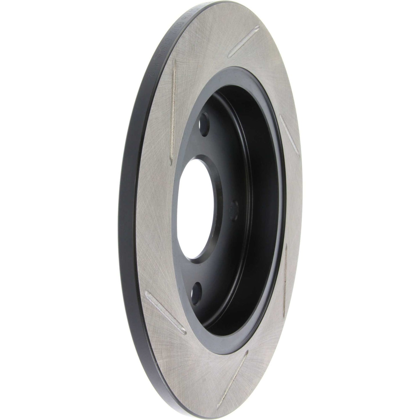 StopTech Power Slot 14-19 Ford Fiesta / 01-07 Ford Focus Slotted Left Rear Cryo Rotor 126.61070CSL