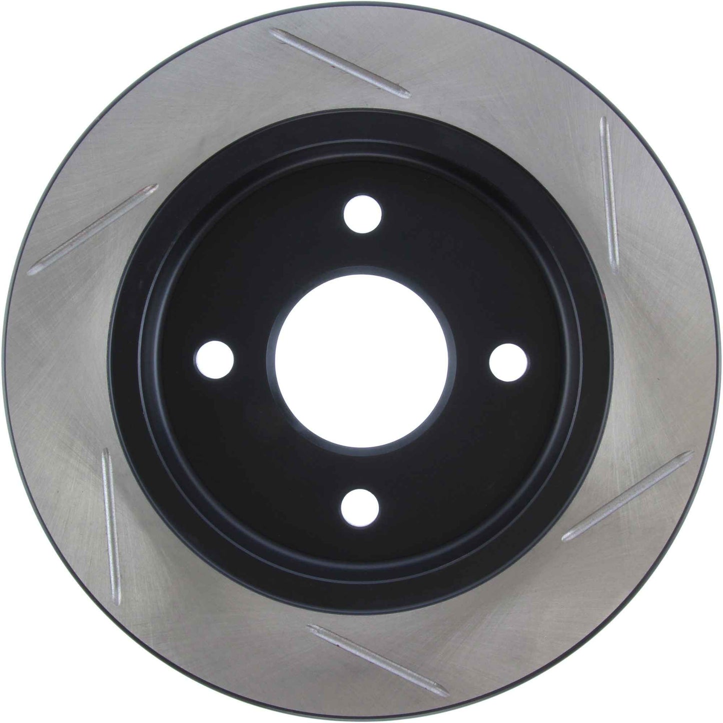 StopTech Power Slot 14-19 Ford Fiesta / 01-07 Ford Focus Slotted Left Rear Cryo Rotor 126.61070CSR