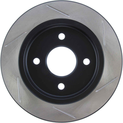 StopTech Power Slot 14-19 Ford Fiesta / 01-07 Ford Focus Slotted Left Rear Cryo Rotor 126.61070CSR