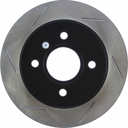 StopTech Power Slot 14-19 Ford Fiesta / 01-07 Ford Focus Slotted Left Rear Cryo Rotor 126.61070CSR
