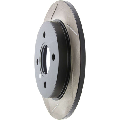 StopTech Power Slot 14-19 Ford Fiesta / 01-07 Ford Focus Slotted Left Rear Cryo Rotor 126.61070CSR